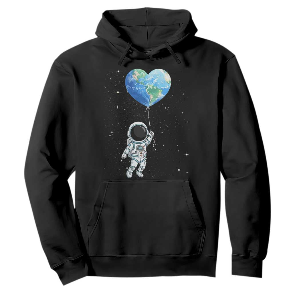 Astronaut Protect The Planet Hoodie Earth Day Gift TS12 Black Print Your Wear