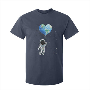 Astronaut Protect The Planet T Shirt For Kid Earth Day Gift TS12 Navy Print Your Wear