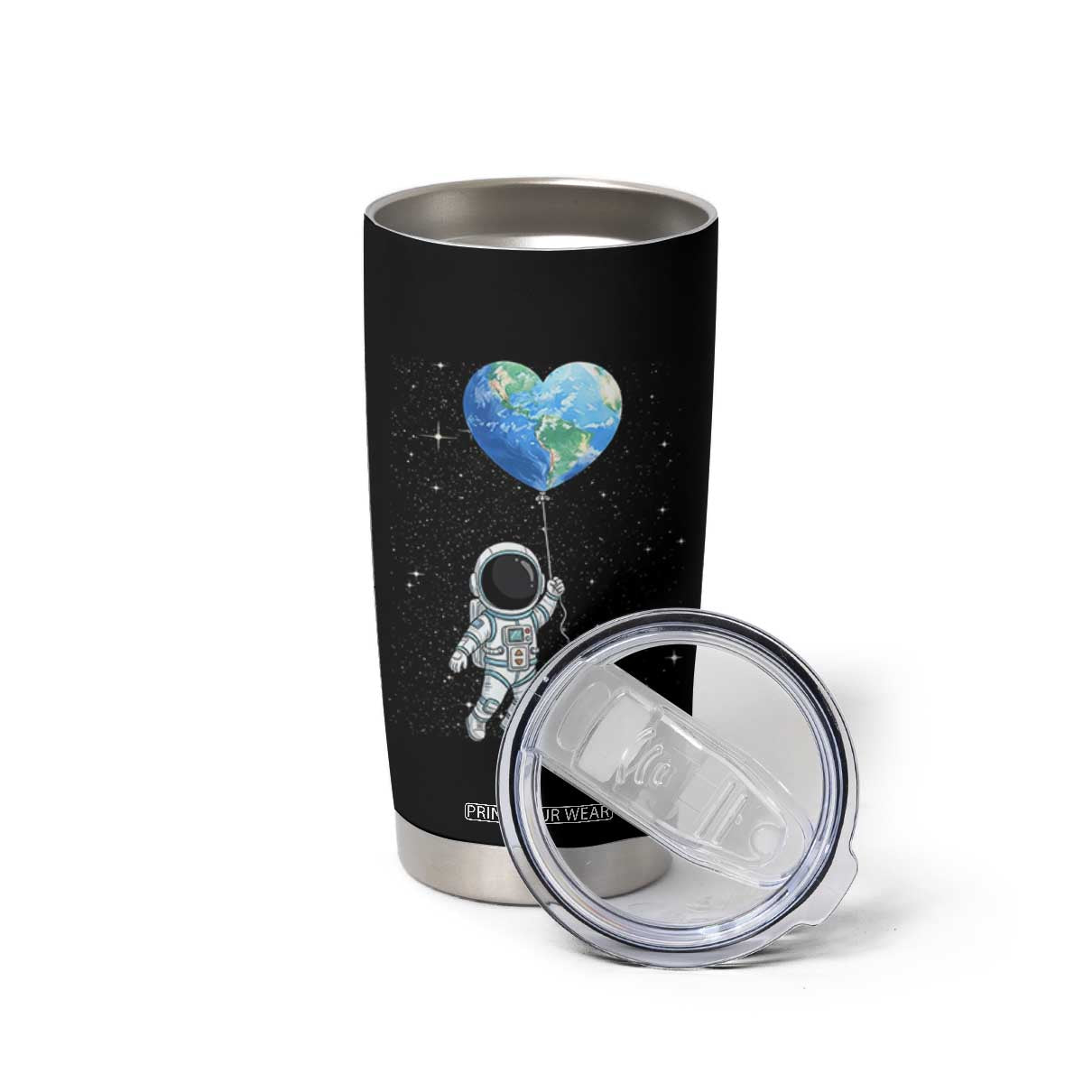Astronaut Protect The Planet Tumbler Cup Earth Day Gift TS12 Print Your Wear