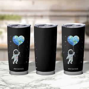 Astronaut Protect The Planet Tumbler Cup Earth Day Gift TS12 Print Your Wear