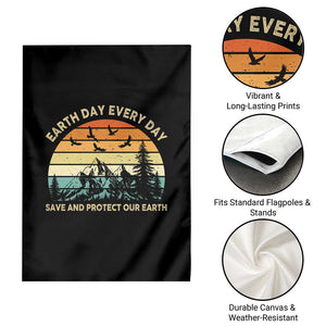 Earth Day Everyday Garden Flag Save And Protect Our Earth TS12 Print Your Wear