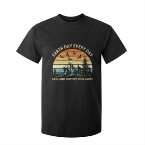 Earth Day Everyday T Shirt For Kid Save And Protect Our Earth TS12 Black Print Your Wear