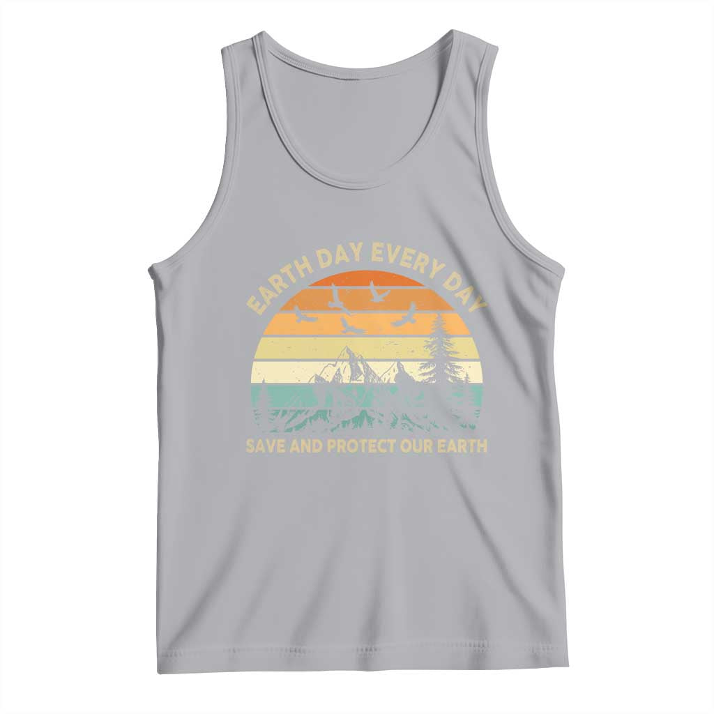Earth Day Everyday Tank Top Save And Protect Our Earth TS12 Athletic Heather Print Your Wear