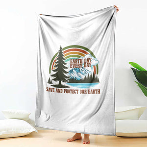 Earth Day Everyday Throw Blanket Save The Planet Nature Lover Gift TS12 Print Your Wear
