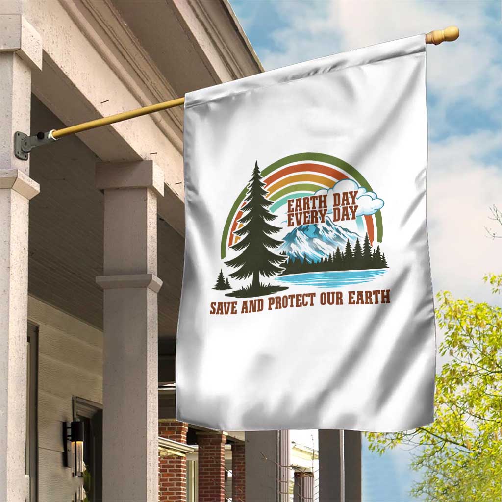 Earth Day Everyday Garden Flag Save The Planet Nature Lover Gift TS12 Print Your Wear