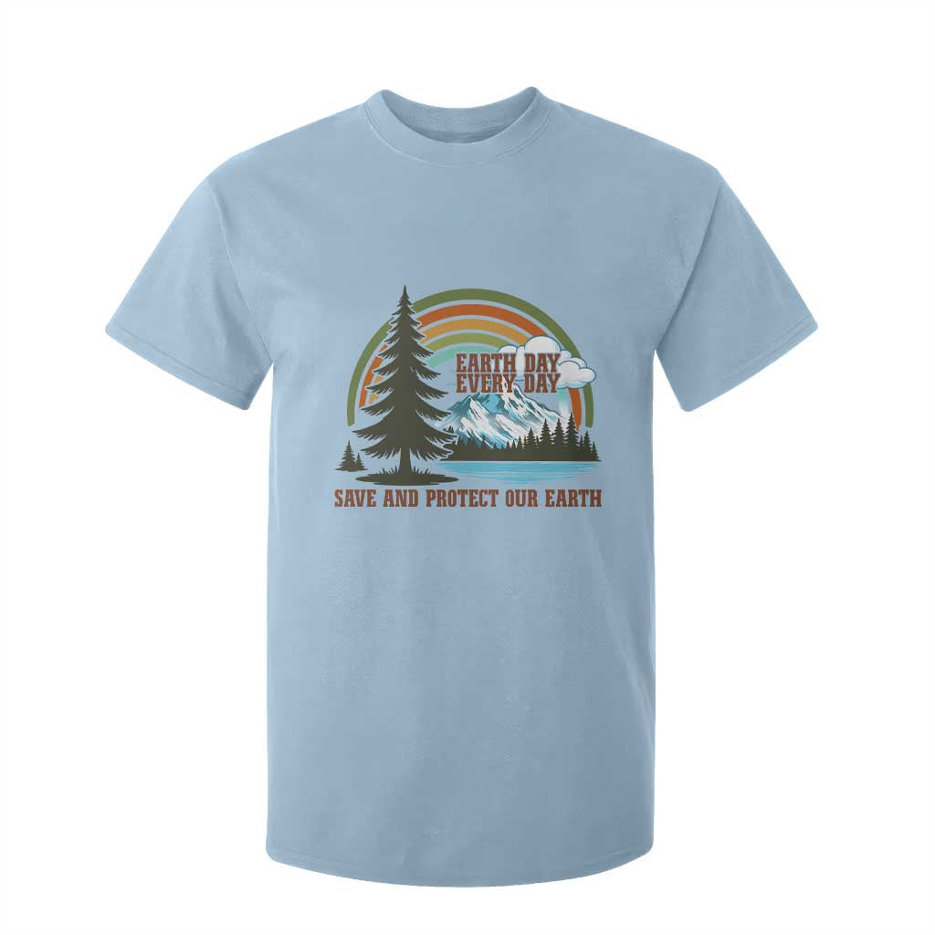 Earth Day Everyday T Shirt For Kid Save The Planet Nature Lover Gift TS12 Light Blue Print Your Wear