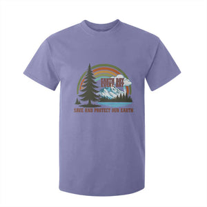 Earth Day Everyday T Shirt For Kid Save The Planet Nature Lover Gift TS12 Violet Print Your Wear