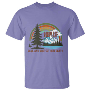Earth Day Everyday T Shirt Save The Planet Nature Lover Gift TS12 Violet Print Your Wear