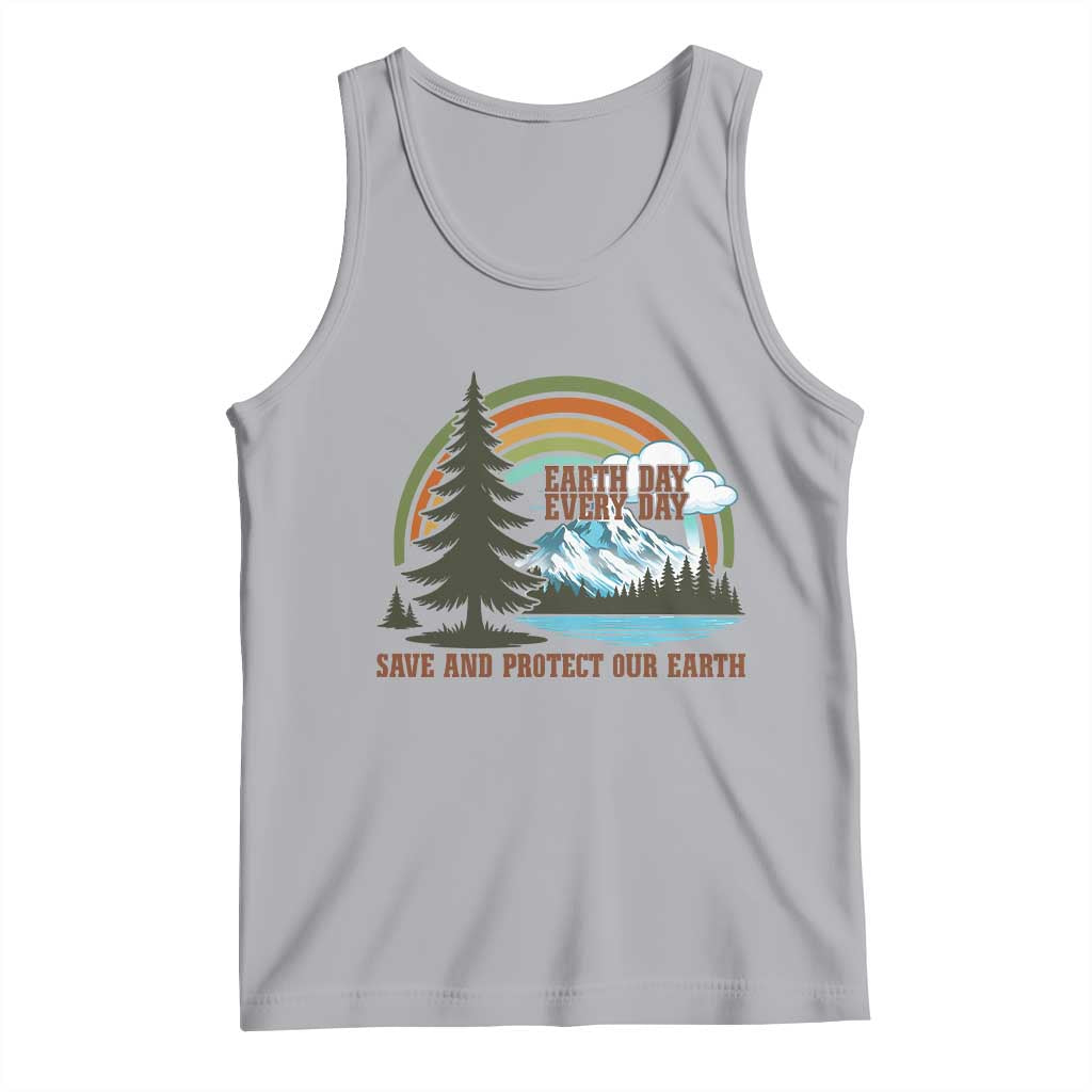 Earth Day Everyday Tank Top Save The Planet Nature Lover Gift TS12 Athletic Heather Print Your Wear