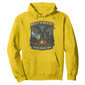Funny Mothman Cryptid Believer Hoodie Never Heard Of Him TS12 Daisy Print Your Wear