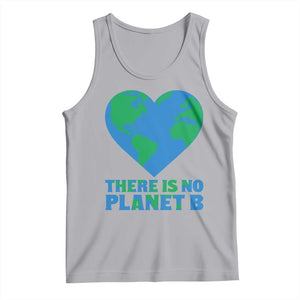 There Is No Planet B Tank Top Earth Day Nature Lover Gift TS12 Athletic Heather Print Your Wear