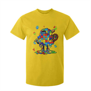 Autism Acceptance Baseball T Shirt For Kid Colorful Drip Graphic Neurodiversity Support TS12 Daisy Print Your Wear
