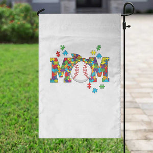 Autism Acceptance Baseball Mom Garden Flag Proud Mom Inclusive Support Graphic TS12 Print Your Wear