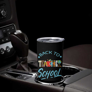 Back To School Teacher Life Funny Educator Gift Tumbler Cup TS12 Print Your Wear
