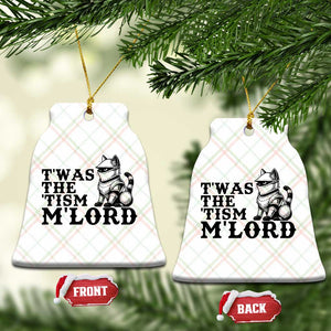 Twas The Tism Funny Medieval Knight Cat Ceramic Ornament Armor Meme Fantasy Gift TS12 Print Your Wear
