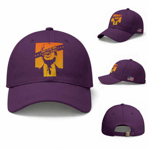 The Lying King Political Satire Baseball Cap Funny Bold Sarcastic Statement Gift TS12 Baseball Cap Universal Fit Purple Print Your Wear