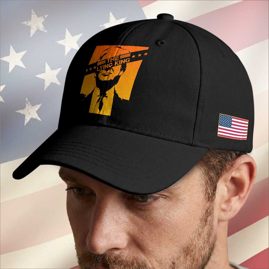 The Lying King Political Satire Baseball Cap Funny Bold Sarcastic Statement Gift TS12 Print Your Wear