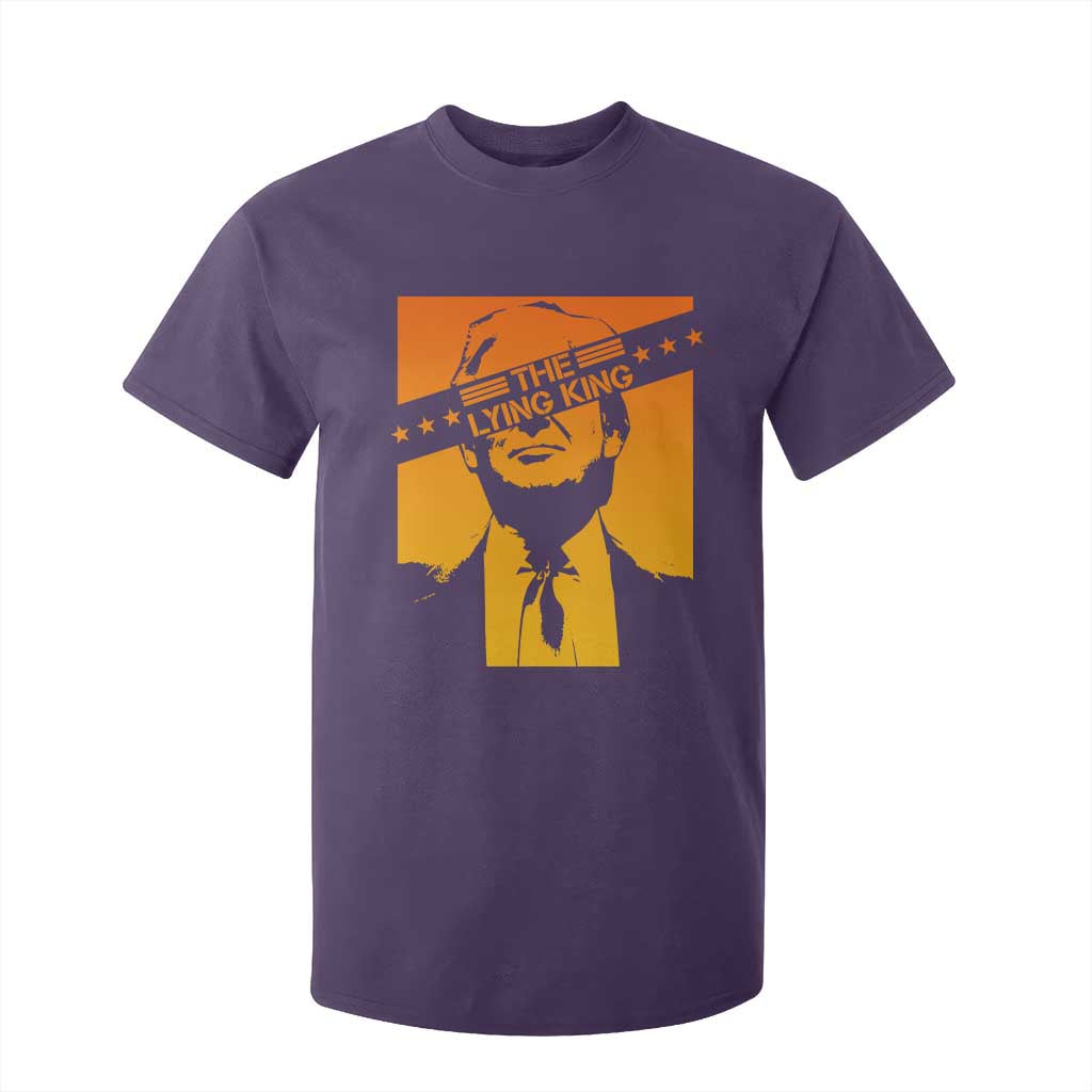 The Lying King Political Satire T Shirt For Kid Funny Bold Sarcastic Statement Gift TS12 Purple Print Your Wear