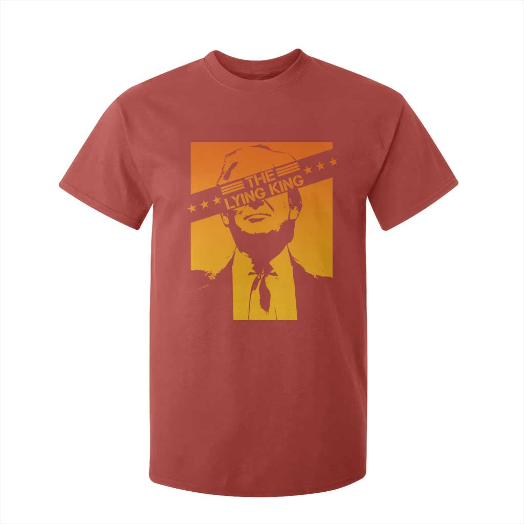 The Lying King Political Satire T Shirt For Kid Funny Bold Sarcastic Statement Gift TS12 Red Print Your Wear