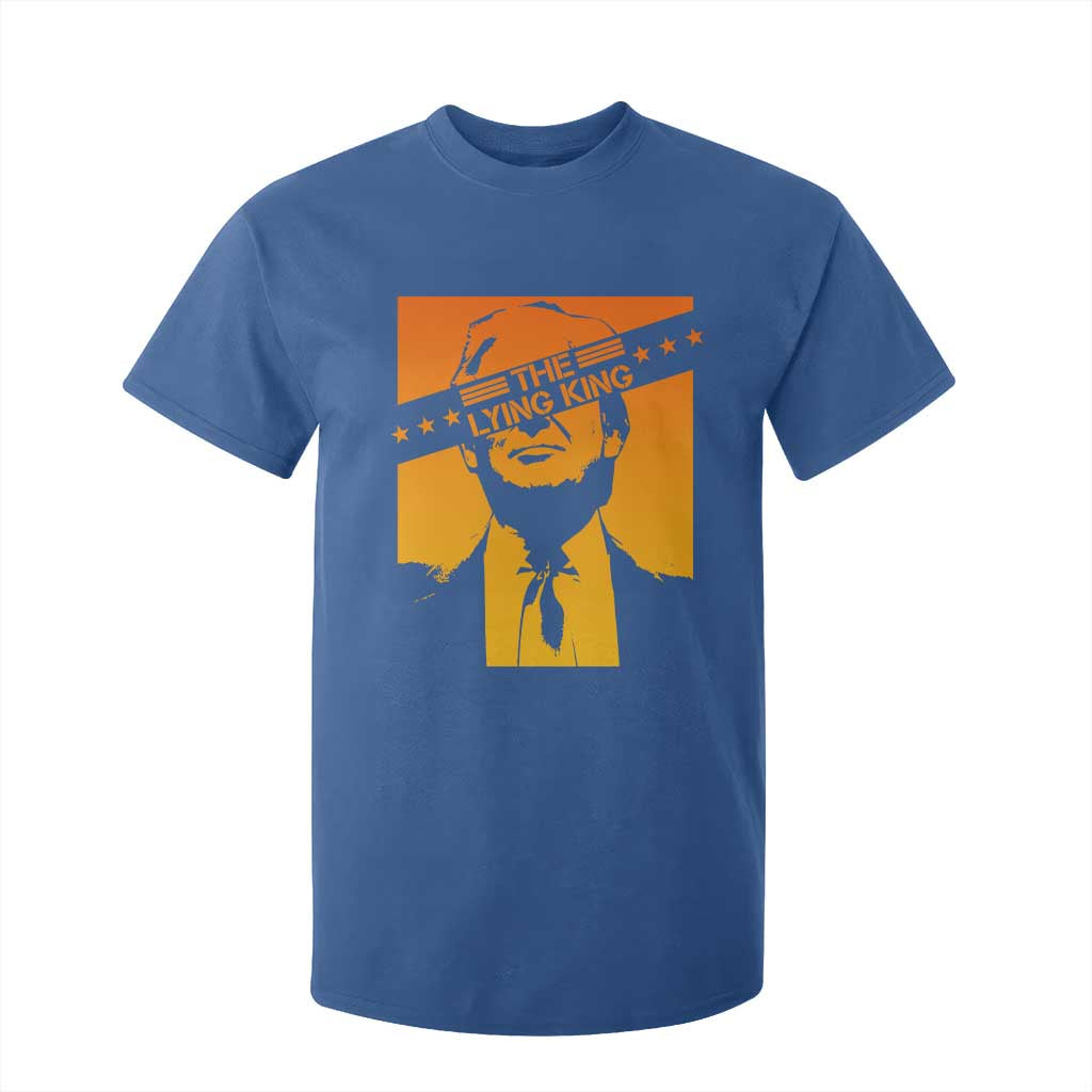 The Lying King Political Satire T Shirt For Kid Funny Bold Sarcastic Statement Gift TS12 Royal Blue Print Your Wear