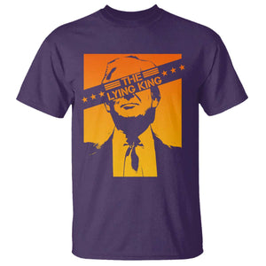 The Lying King Political Satire T Shirt Funny Bold Sarcastic Statement Gift TS12 Purple Print Your Wear