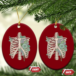 Succulent Body Skeleton Ceramic Ornament Creepy Plant Lover Gift TS12 Print Your Wear