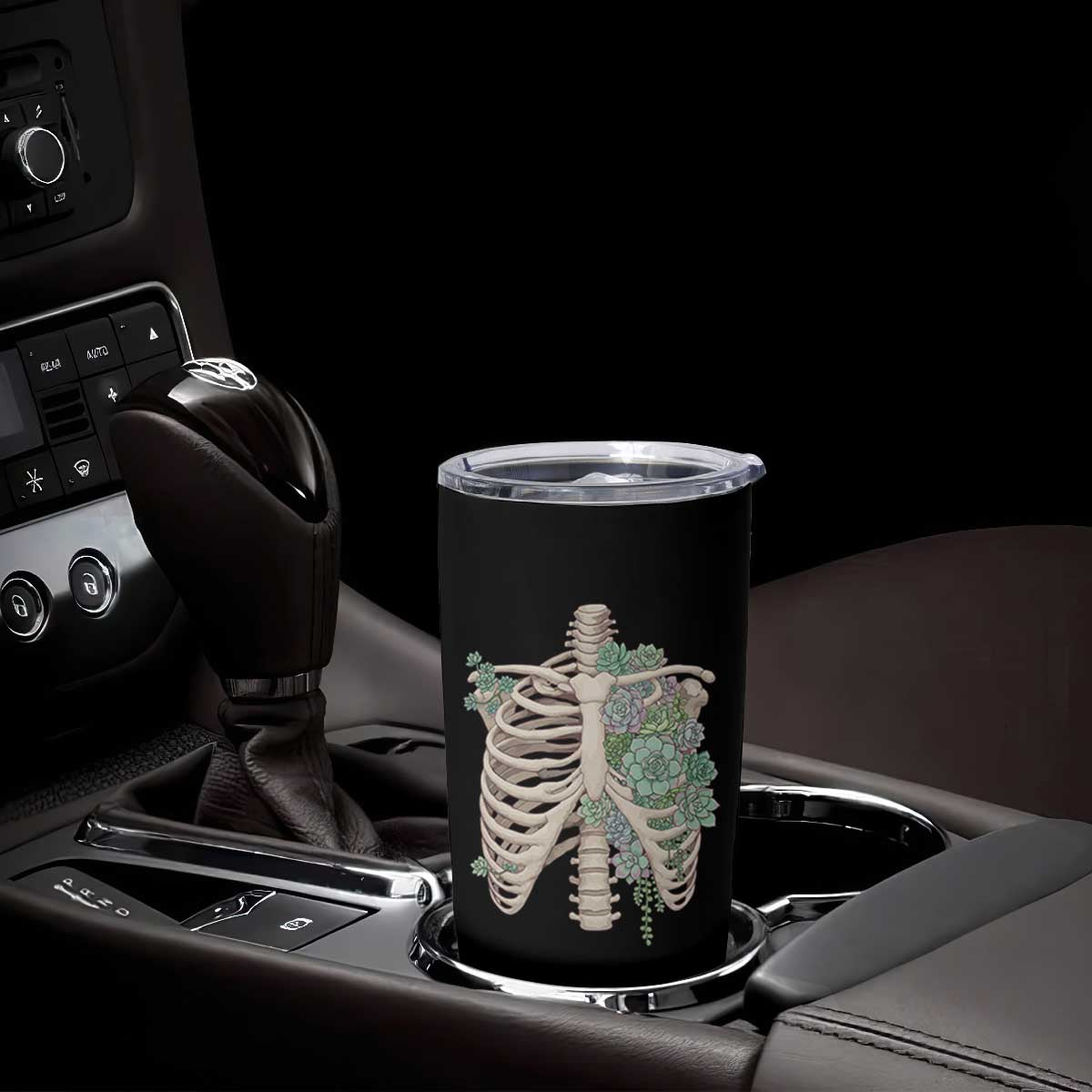 Succulent Body Skeleton Tumbler Cup Creepy Plant Lover Gift TS12 Print Your Wear