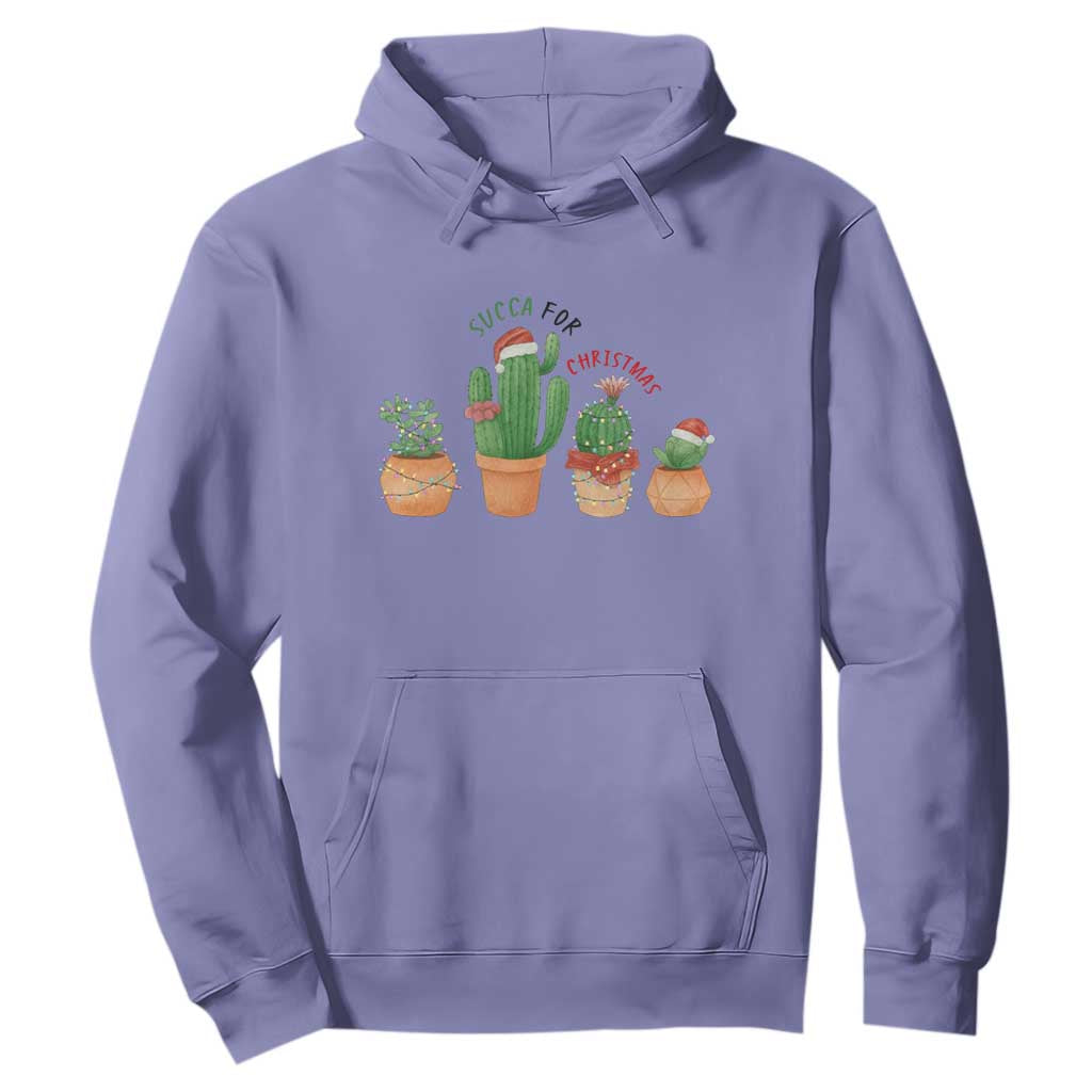 Funny Succulent Plant Lover Gift Hoodie Succa For Christmas TS12 Violet Print Your Wear