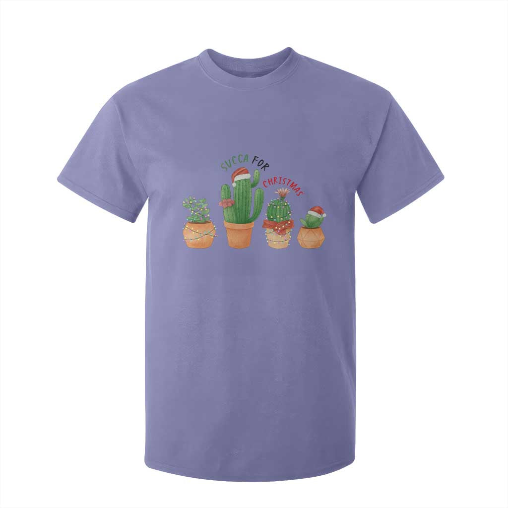 Funny Succulent Plant Lover Gift T Shirt For Kid Succa For Christmas TS12 Violet Print Your Wear