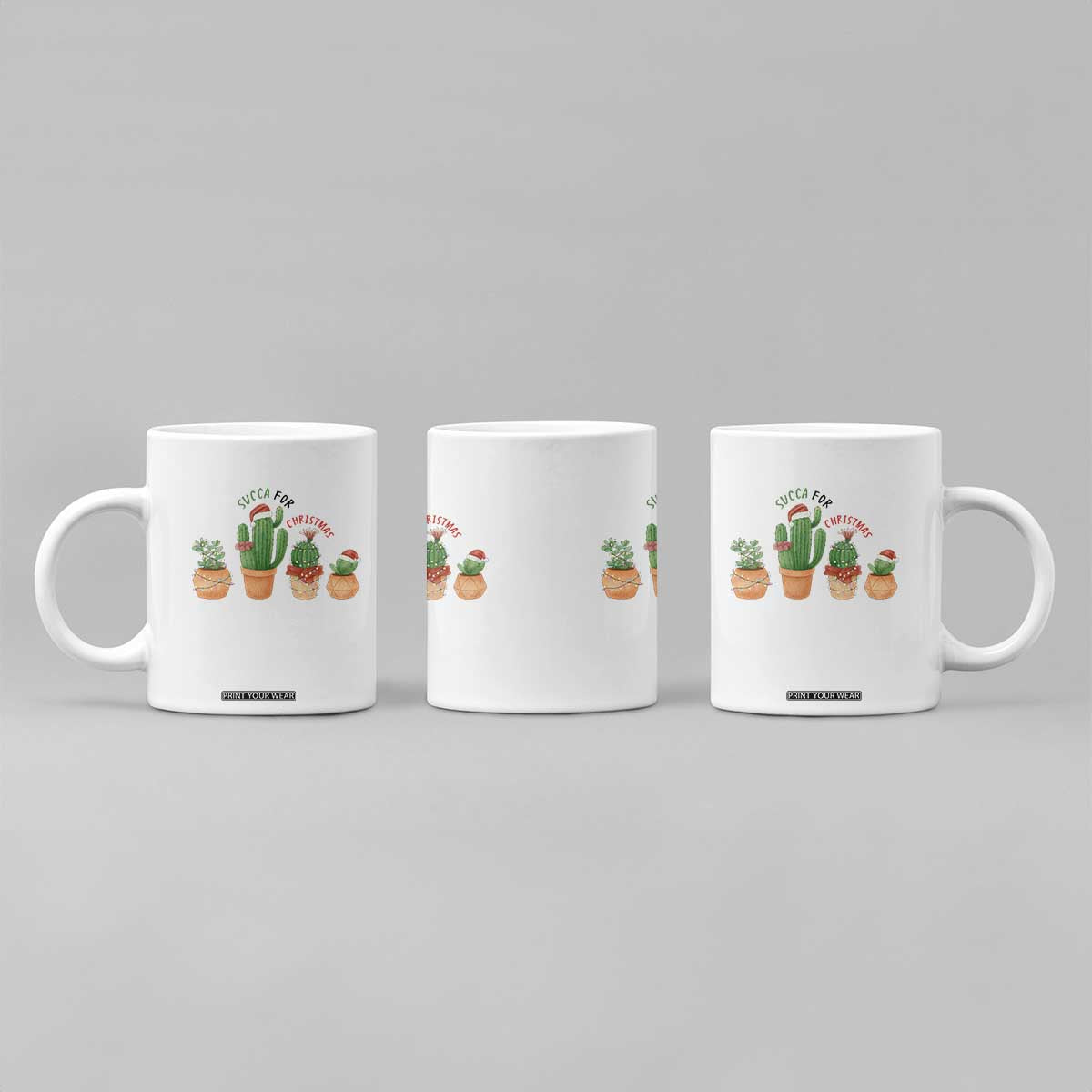 Funny Succulent Plant Lover Gift Coffee Mug Succa For Christmas TS12 Print Your Wear