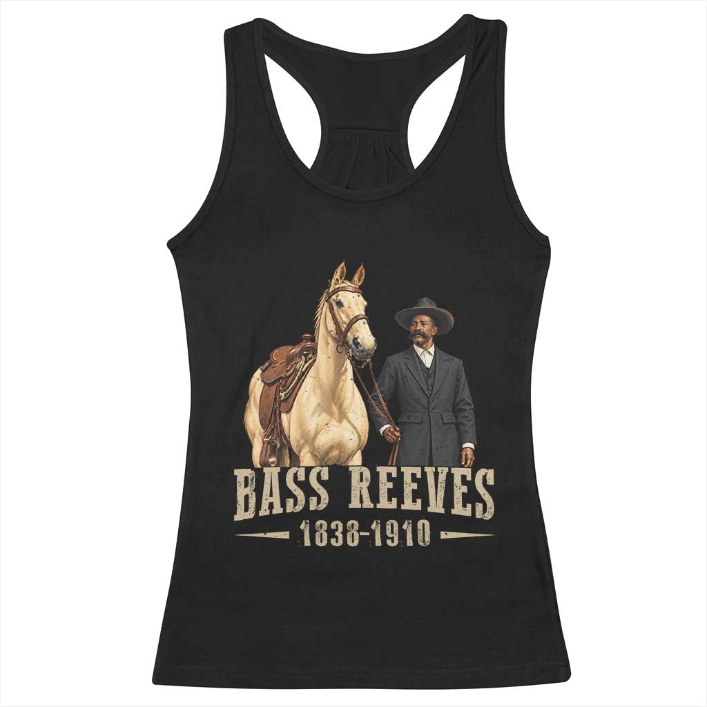 Bass Reeves US Deputy Marshal Racerback Tank Top First Black Legendary Western Lawman History