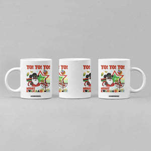 Merry Kwanzaa Black Santa Cowboy Coffee Mug African Heritage Celebration Gift TS12 Print Your Wear