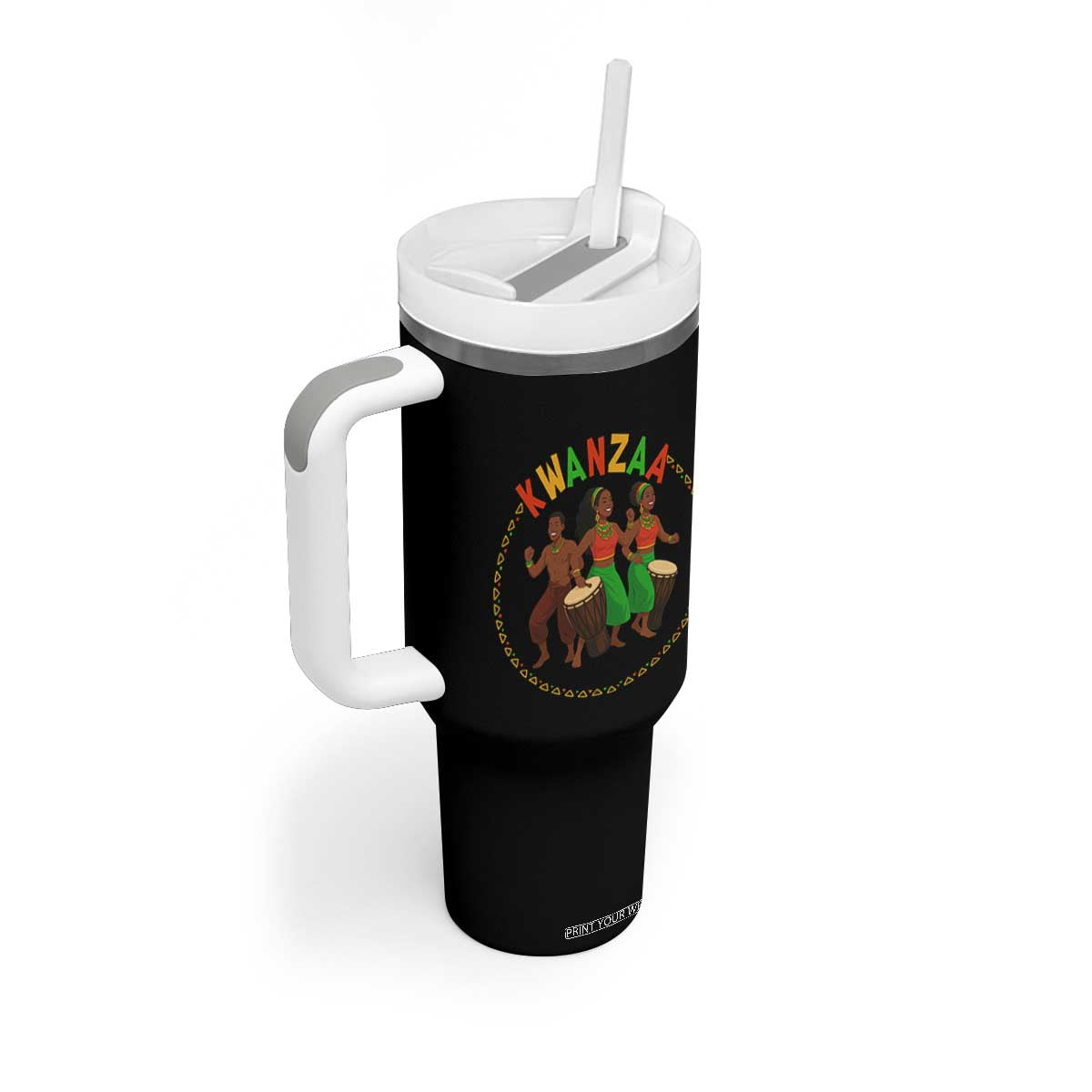 Celebrate Kwanzaa Together African Culture Dance Gift Tumbler With Handle TS12 Print Your Wear