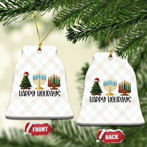 Christmas Hanukkah Kwanzaa Celebration Gift Ceramic Ornament Happy Holidays TS12 Print Your Wear