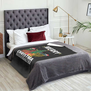 Merry Christmahanakwanzika Throw Blanket Christmas Hanukkah Kwanzaa Celebration Gift TS12 Print Your Wear