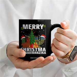 Merry Christmahanakwanzika Coffee Mug Christmas Hanukkah Kwanzaa Celebration Gift TS12 Print Your Wear