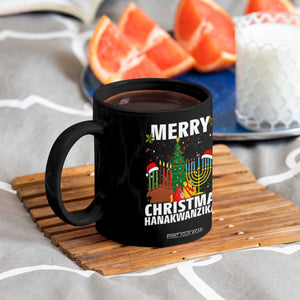 Merry Christmahanakwanzika Coffee Mug Christmas Hanukkah Kwanzaa Celebration Gift TS12 Print Your Wear