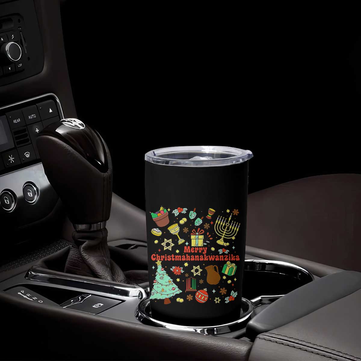 Merry Christmahanakwanzika Tumbler Cup Funny Winter Holiday Gift TS12 Print Your Wear