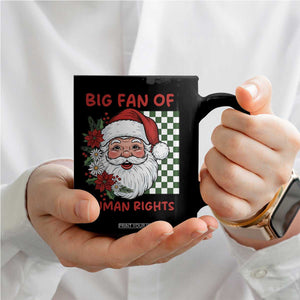 Christmas Cute Santa Big Fan Of Human Rights Gift Coffee Mug TS12 Print Your Wear