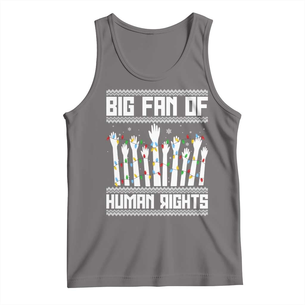 Big Fan Of Human Rights Equality Supporters Tank Top Christmas Gift TS12 Deep Heather Print Your Wear