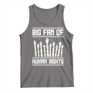 Big Fan Of Human Rights Equality Supporters Tank Top Christmas Gift TS12 Deep Heather Print Your Wear