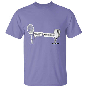 Funny Pickleball Tennis Racket T Shirt I Am Your Pickle Father TS12 Violet Print Your Wear