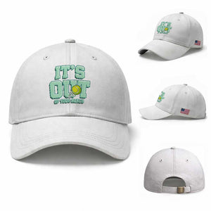 Funny Tennis Player Gift Baseball Cap It Is Out Of Your Reach TS12 Baseball Cap Universal Fit White Print Your Wear