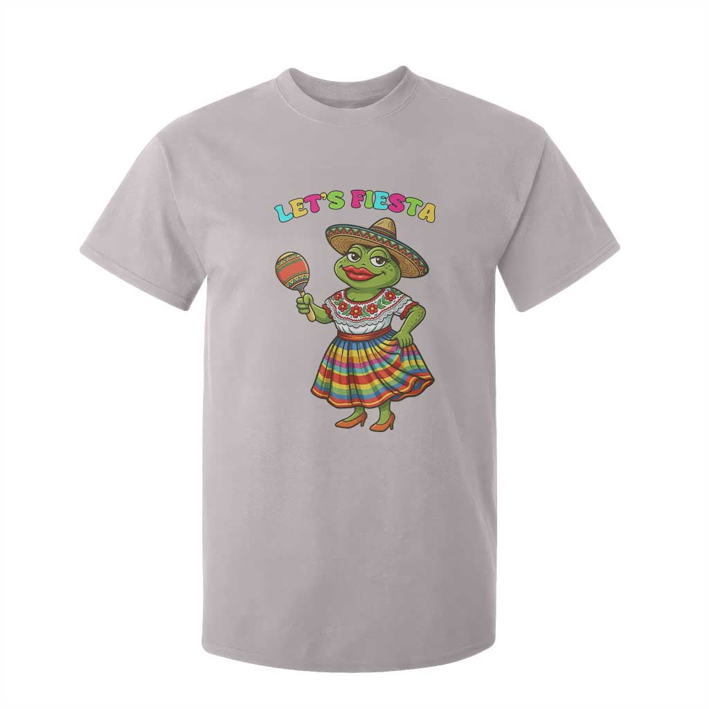 Funny Cinco De Mayo Sexy Frog T Shirt For Kid Lets Fiesta TS12 Ice Gray Print Your Wear