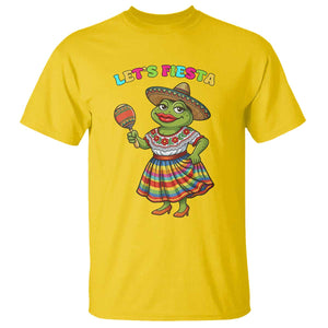 Funny Cinco De Mayo Sexy Frog T Shirt Lets Fiesta TS12 Daisy Print Your Wear