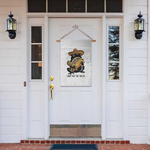 Grumpy Frog Cinco De Mayo Garden Flag Came For The Tacos TS12 Print Your Wear