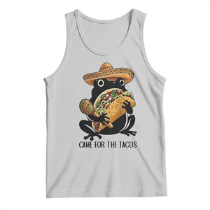 Grumpy Frog Cinco De Mayo Tank Top Came For The Tacos TS12 Ash Print Your Wear
