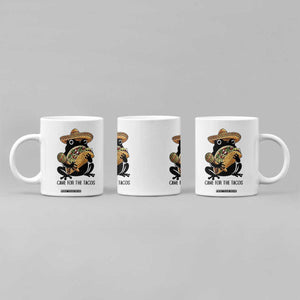 Grumpy Frog Cinco De Mayo Coffee Mug Came For The Tacos TS12 Print Your Wear