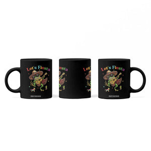 Funny Cinco De Mayo Frog Playing Guitar Coffee Mug Lets Fiesta TS12 Print Your Wear