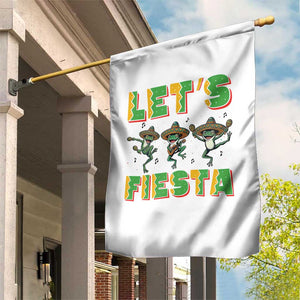 Funny Mariachi Frog Guitar Fiesta Garden Flag Cinco De Mayo Gift TS12 Print Your Wear